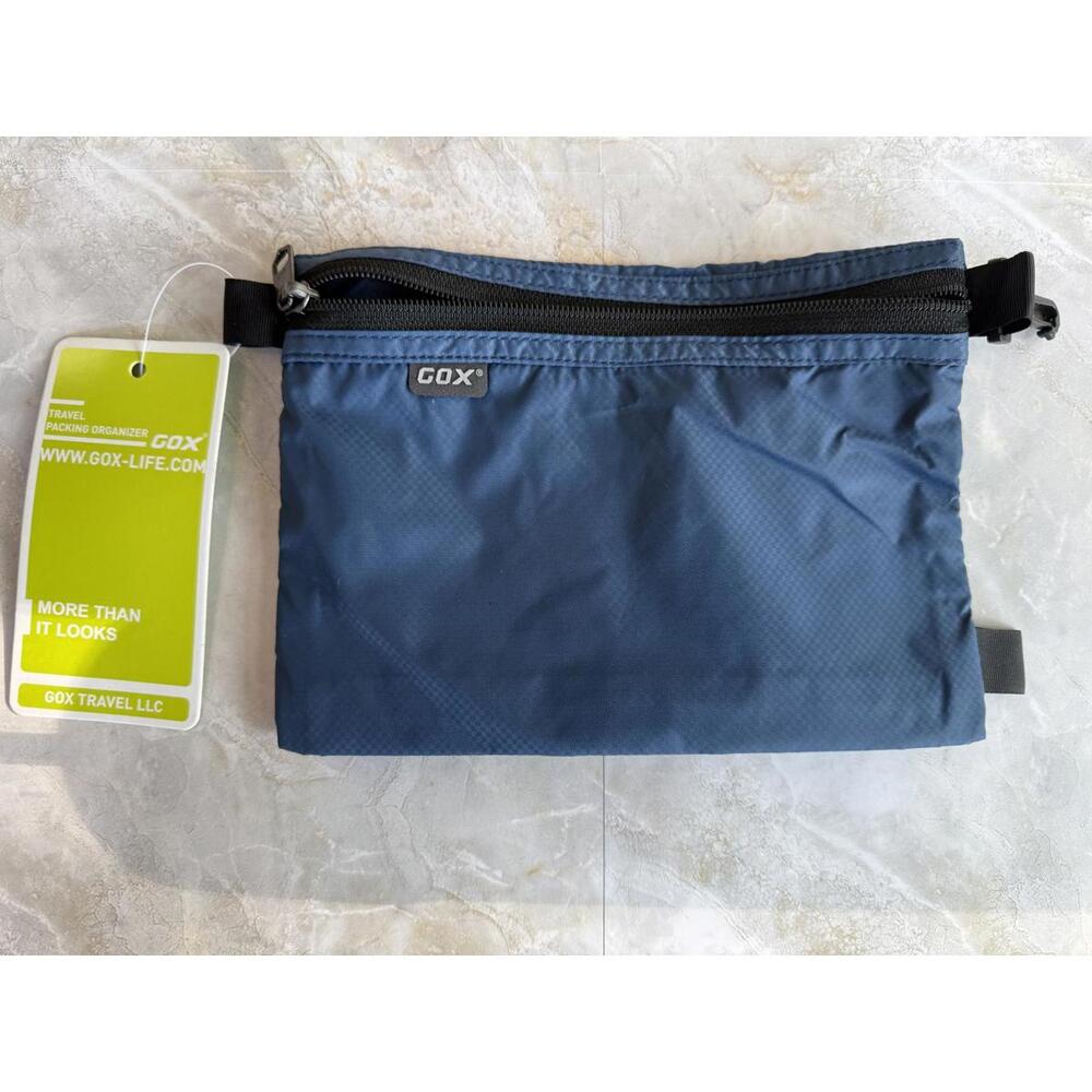 GOX Travel‎ Organizer Pouch - Compact & Lightweight Navy Blue